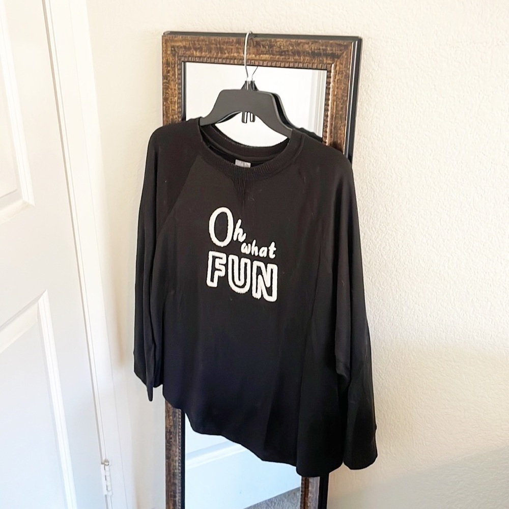 Secret Treasures Oh What Fun crewneck sweater